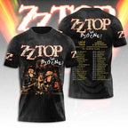 ZZ Top Tour 2026 3D Apparel – TANTN25454