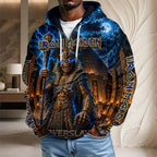 Iron Maiden Tour 2026 3D Unisex Waffle Hoodie – TANTN25456