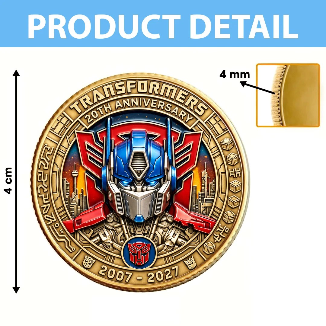 Transformers 20th Anniversary Commemorative Coin – TANTN25539