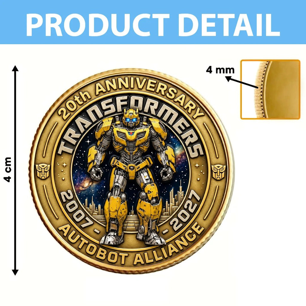 Transformers 20th Anniversary Commemorative Coin – TANTN25546