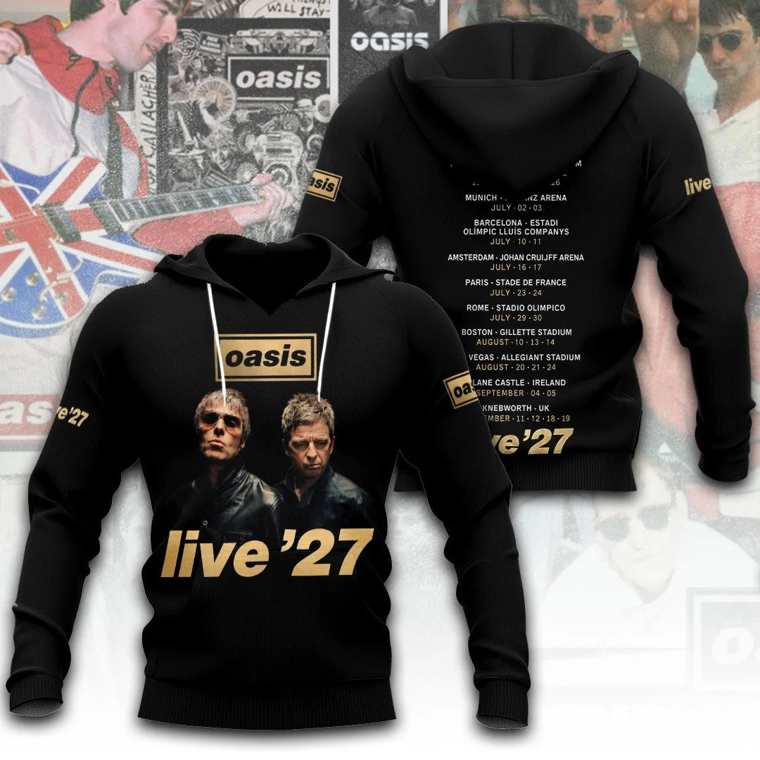 Oasis World Tour 2027 3D Apparel – TANTN25577