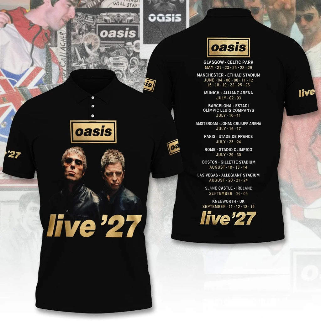 Oasis World Tour 2027 3D Apparel – TANTN25577
