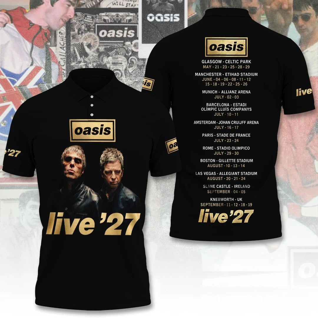 Oasis World Tour 2027 3D Apparel – TANTN25577