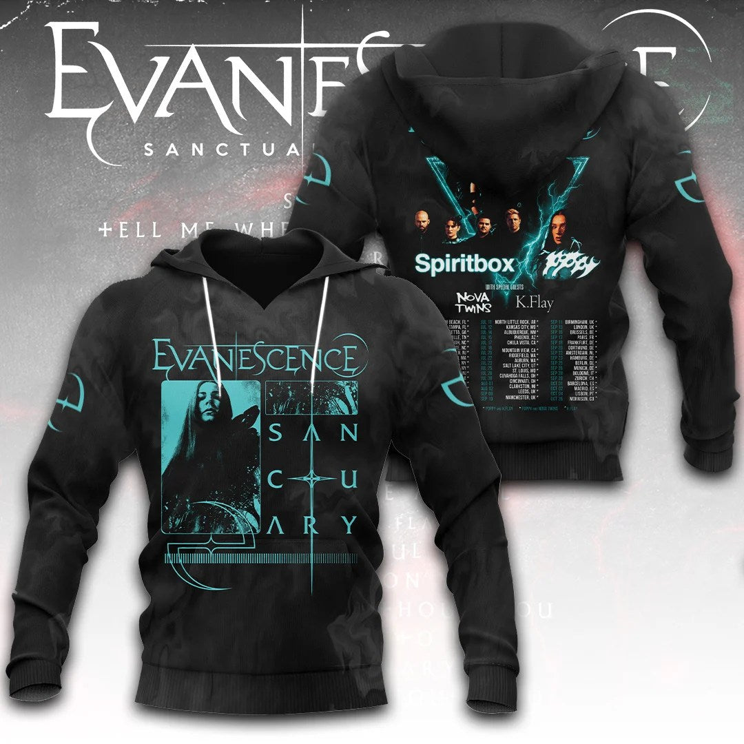 Evanescence Tour 2026 3D Apparel – TANTN25602