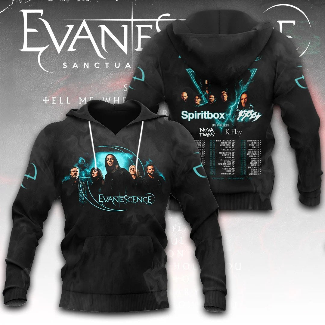 Evanescence Tour 2026 3D Apparel – TANTN25604