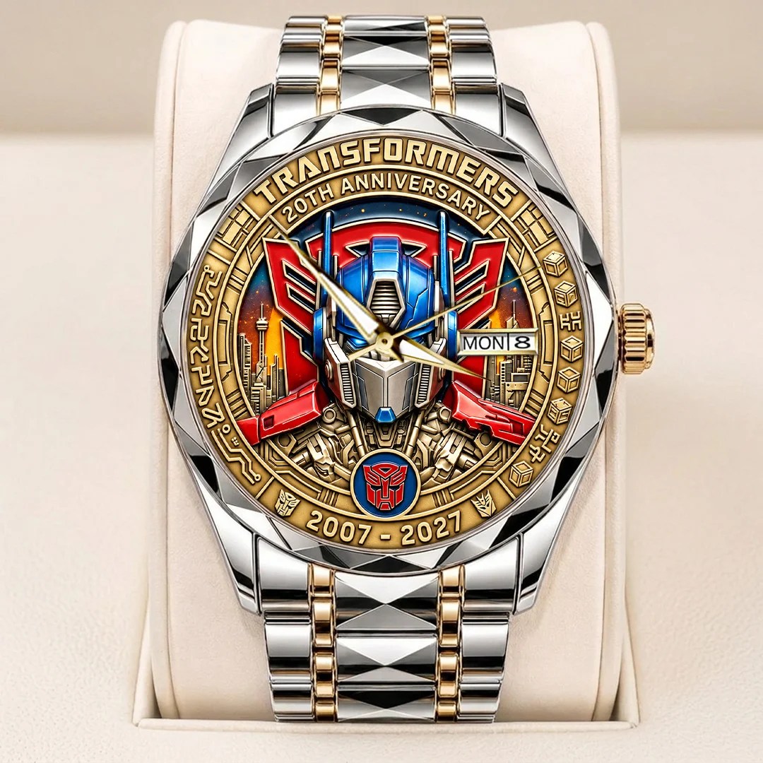 Transformers 20th Anniversary Alloy Luxury Quartz Watch – TANTN25628