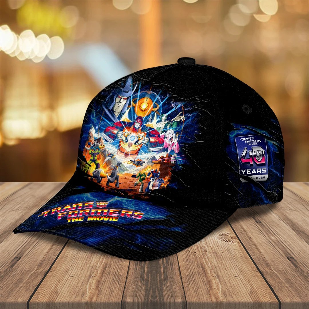 The Transformers: The Movie 40th Anniversary Classic Cap – TANTN25677