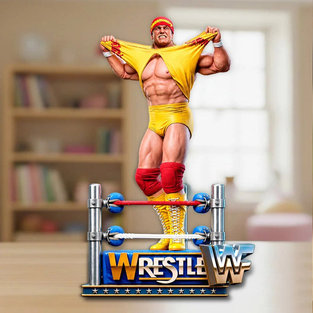 Hulk Hogan Custom Shape Acrylic Plaque – TANTN25712