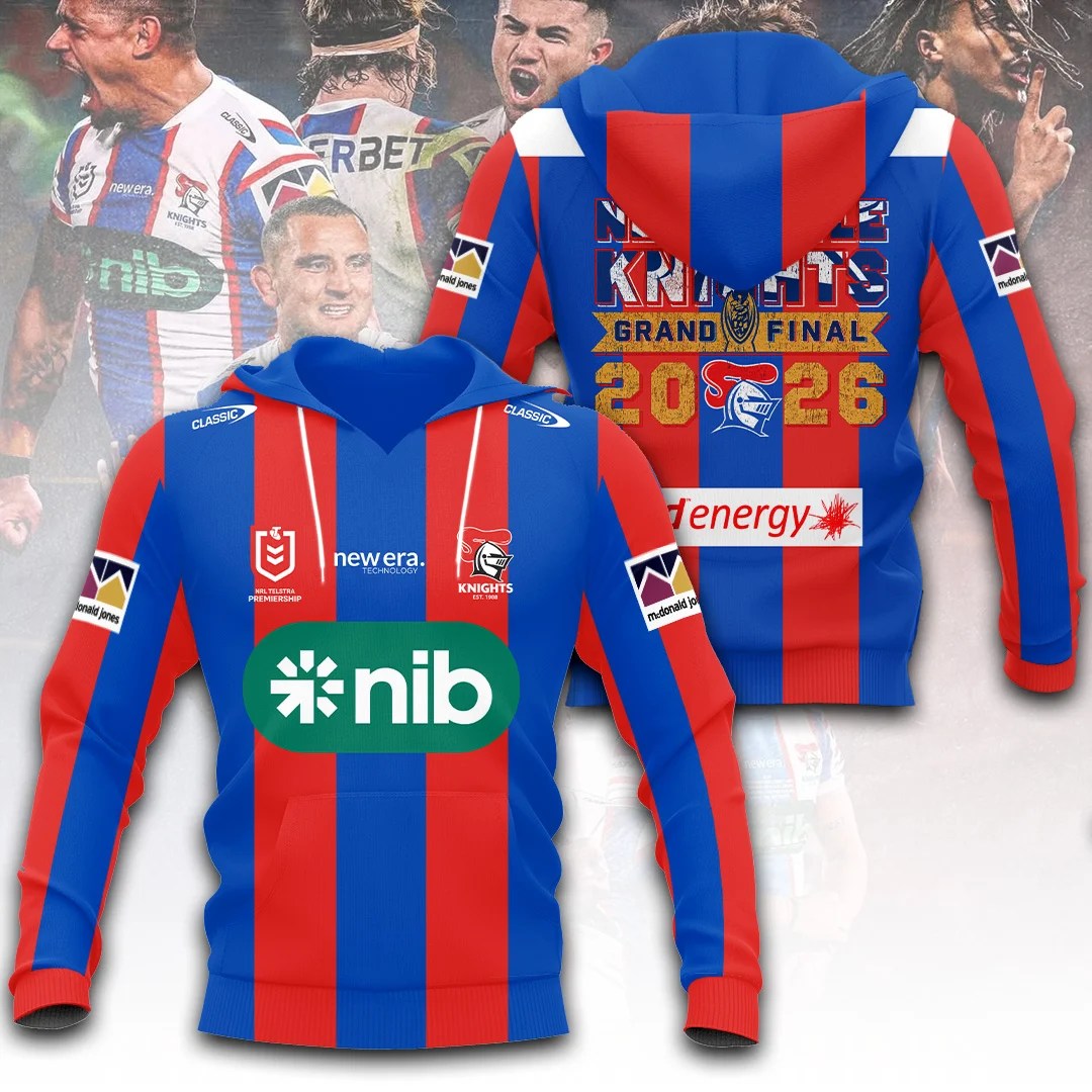 Newcastle Knights 2026 Finals 3D Apparel – TANTN25862