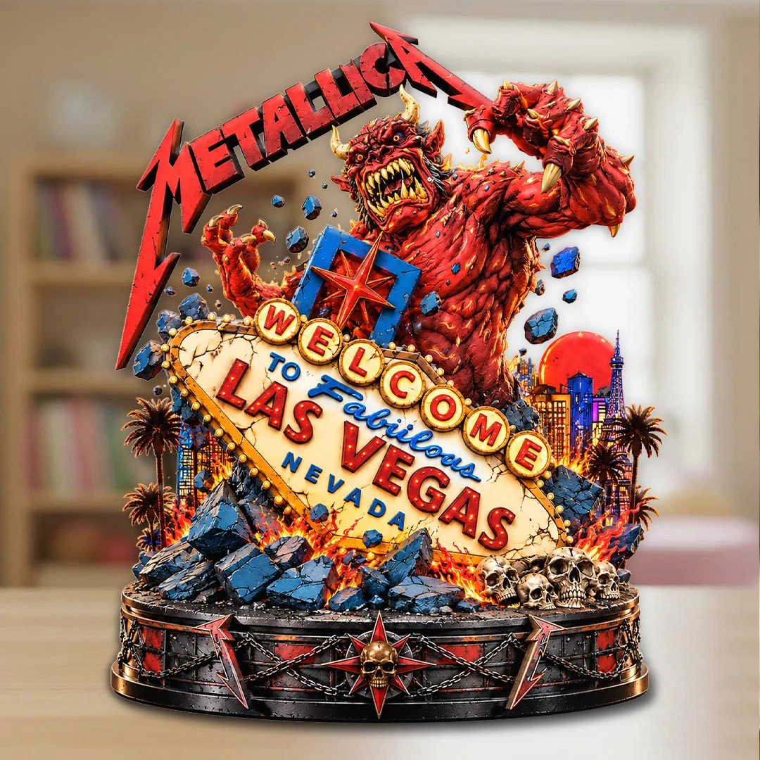 Metallica Custom Shape Acrylic Plaque – TANTN25915
