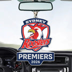 Sydney Roosters 2026 NRL Premiers Custom shape 2-sided Acrylic Car Ornament – TANTN25941