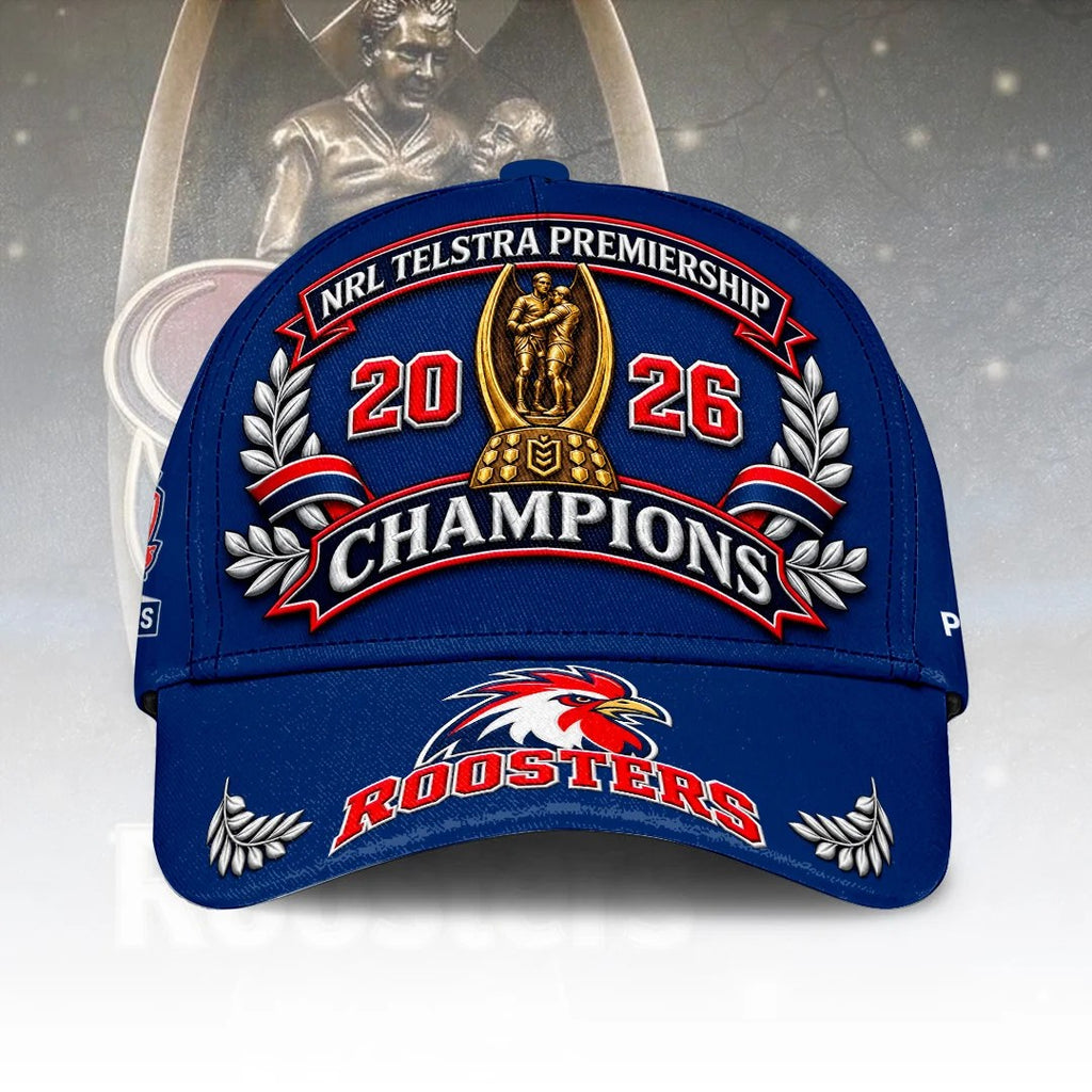 Sydney Roosters 2026 NRL Premiers Classic Cap – TANTN25958