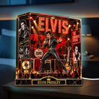 Elvis Presley Custom Shape Acrylic Light Box – TANTN25970