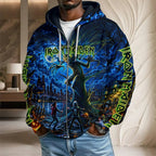 Iron Maiden Fear of the Dark Halloween 3D Unisex Waffle Hoodie – TANTN26006