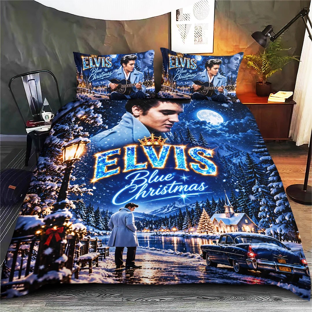 Elvis Presley 3-Piece Duvet Bedding Set – TANTN26020