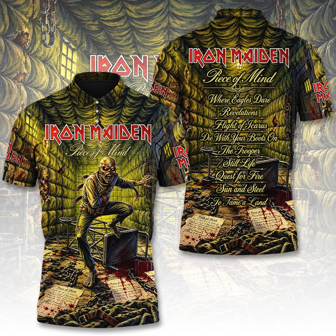 Iron Maiden Piece Of Mind 3D Apparel – TANTN26058