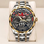 Triumph Motorcycles 125th Anniversary 2027 Alloy Luxury Quartz Watch – TANTN26237