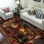 Indian Motorcycle 125th Anniversary 2026 Rectangular Rug – TANTN26249