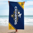Milwaukee Brewers 2026 National League Champions Rectangle Beach Towel – TANTN26259
