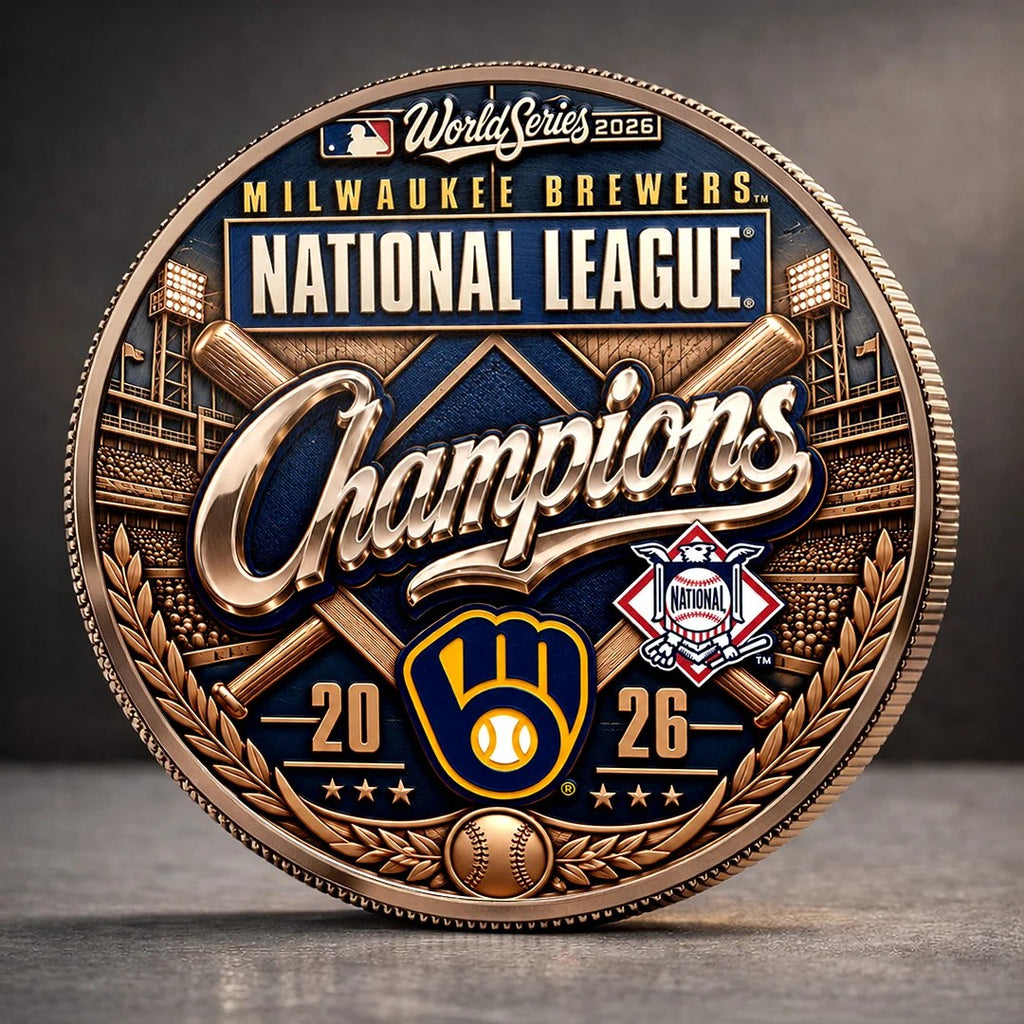 Milwaukee Brewers 2026 National League Champions Commemorative Coin – TANTN26272