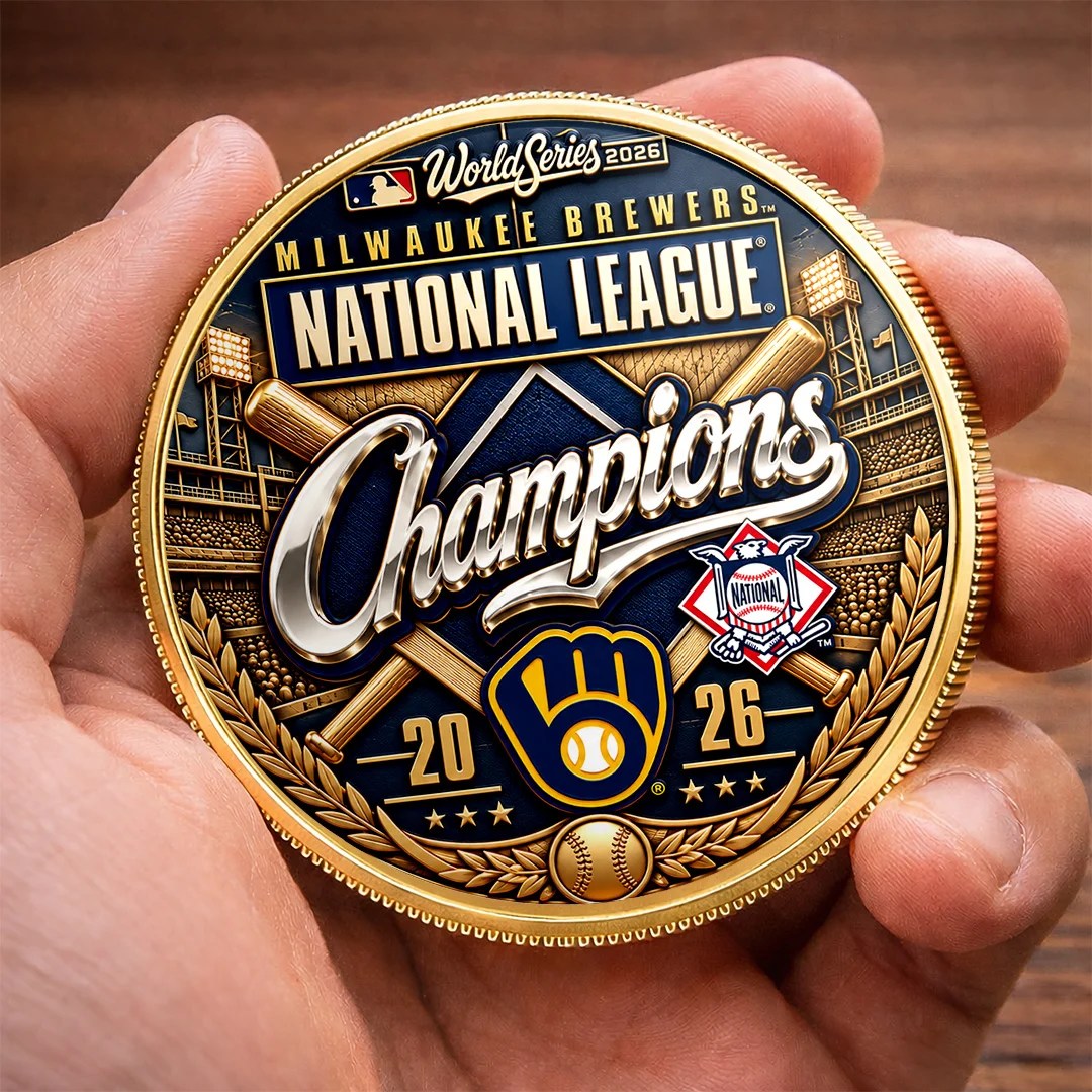 Milwaukee Brewers 2026 National League Champions Commemorative Coin – TANTN26272