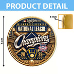 Milwaukee Brewers 2026 National League Champions Commemorative Coin – TANTN26272