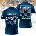 Tampa Bay Rays 2026 American League Champions 3D Apparel – TANTN26315