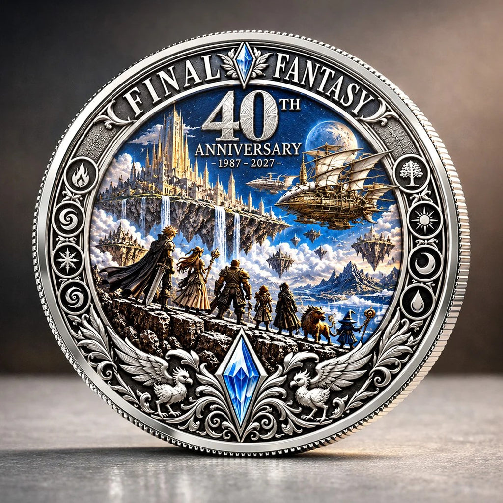 Final Fantasy 40th Anniversary 2027 Commemorative Coin – TANTN26346