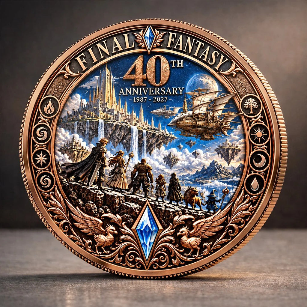 Final Fantasy 40th Anniversary 2027 Commemorative Coin – TANTN26346