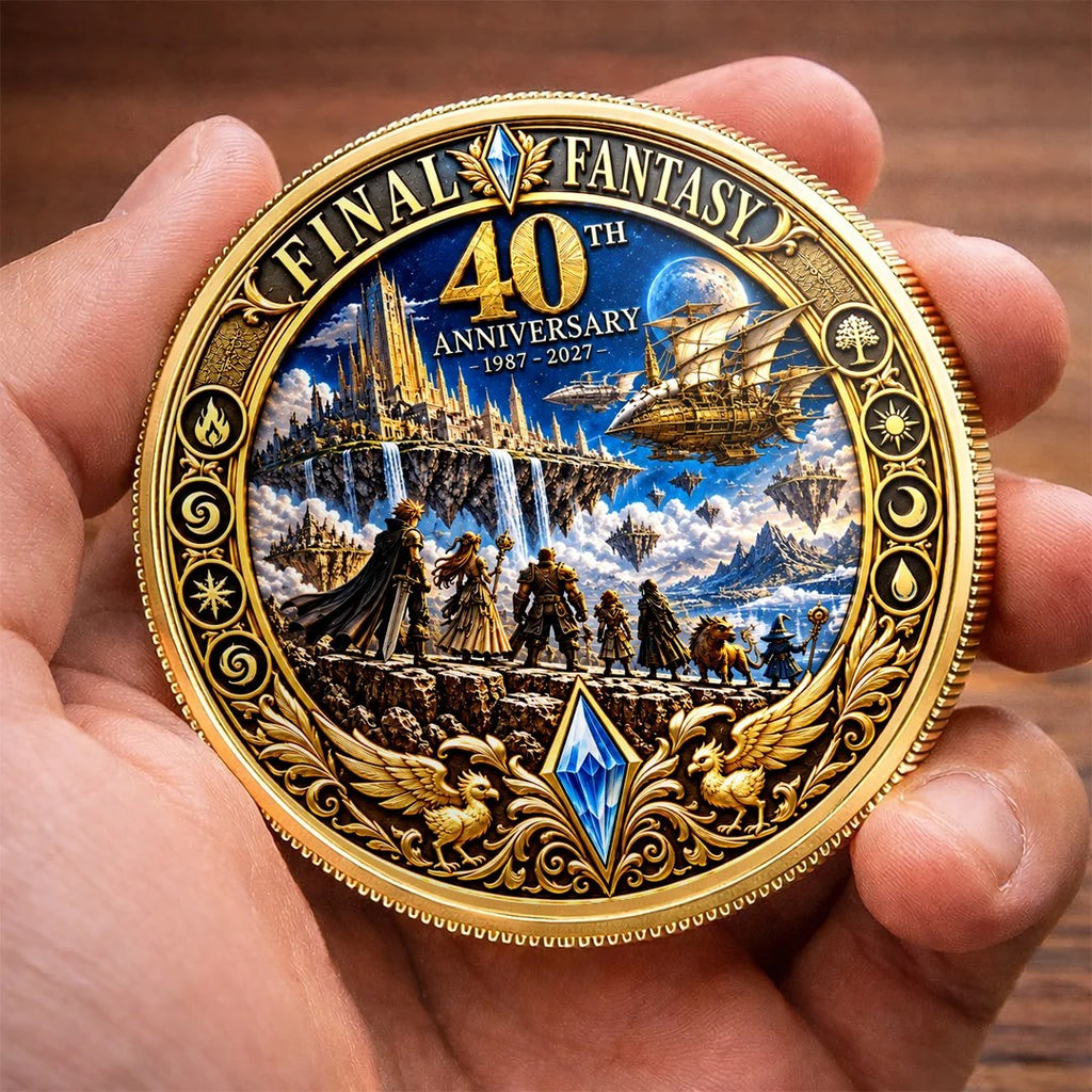 Final Fantasy 40th Anniversary 2027 Commemorative Coin – TANTN26346