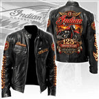 Indian Motorcycle 125th Anniversary 2026 Motorcycle Leather Jacket – TANTN26361