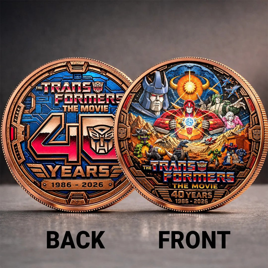 The Transformers: The Movie 40th Anniversary Commemorative Coin – TANTN26389