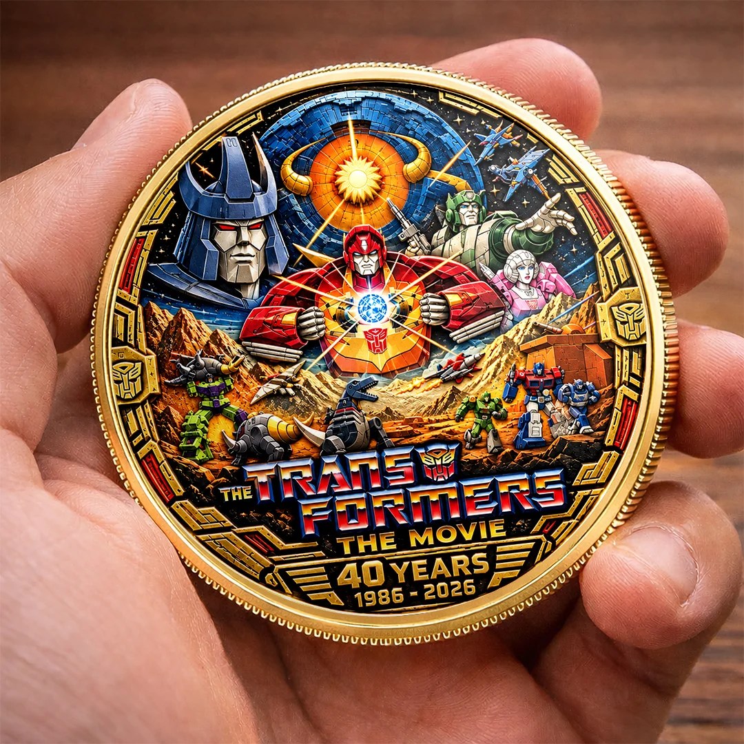 The Transformers: The Movie 40th Anniversary Commemorative Coin – TANTN26389