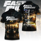Fast & Furious 25th Anniversary 3D Apparel – TANTN29224