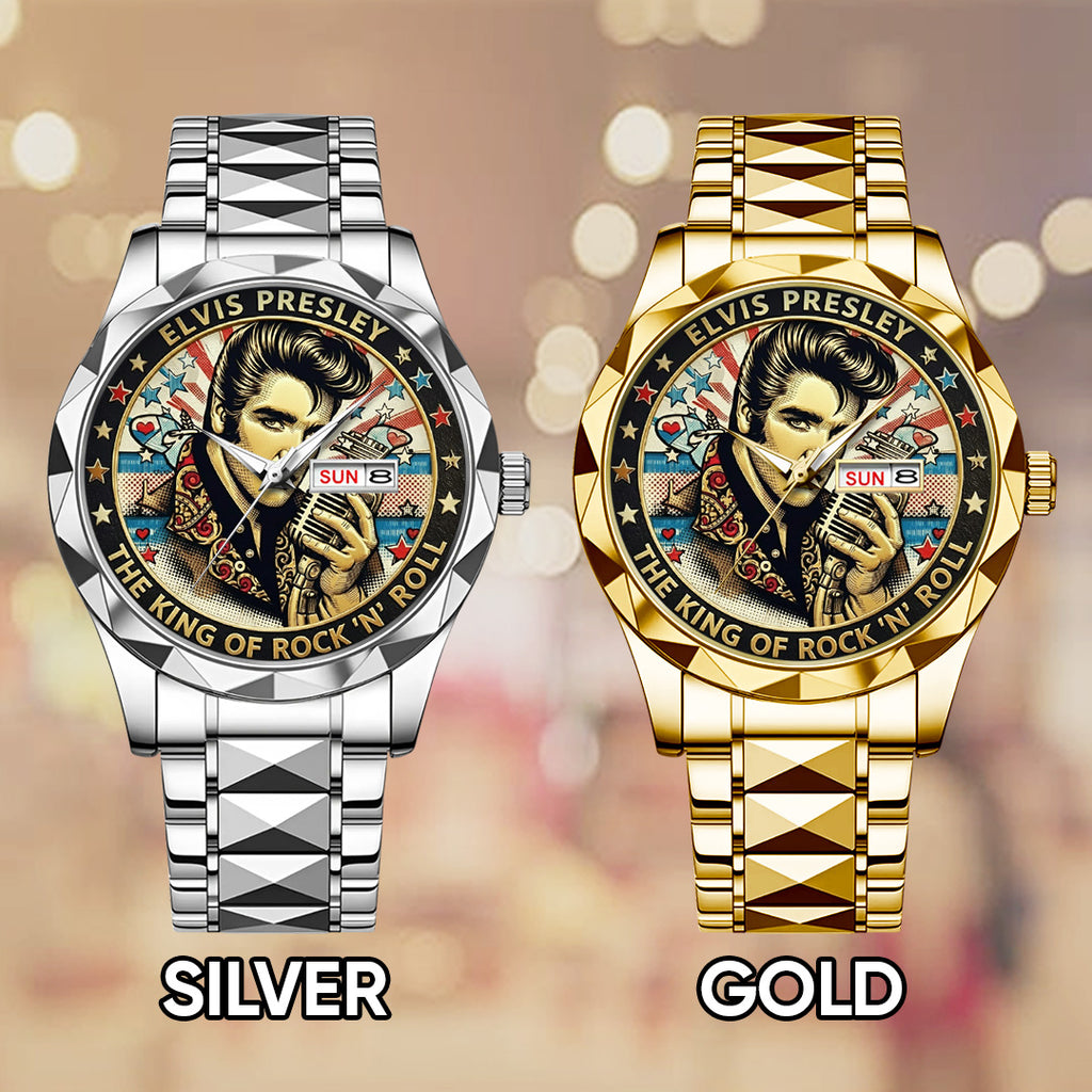 Elvis Presley Alloy Luxury Quartz Watch – TMTHU3136