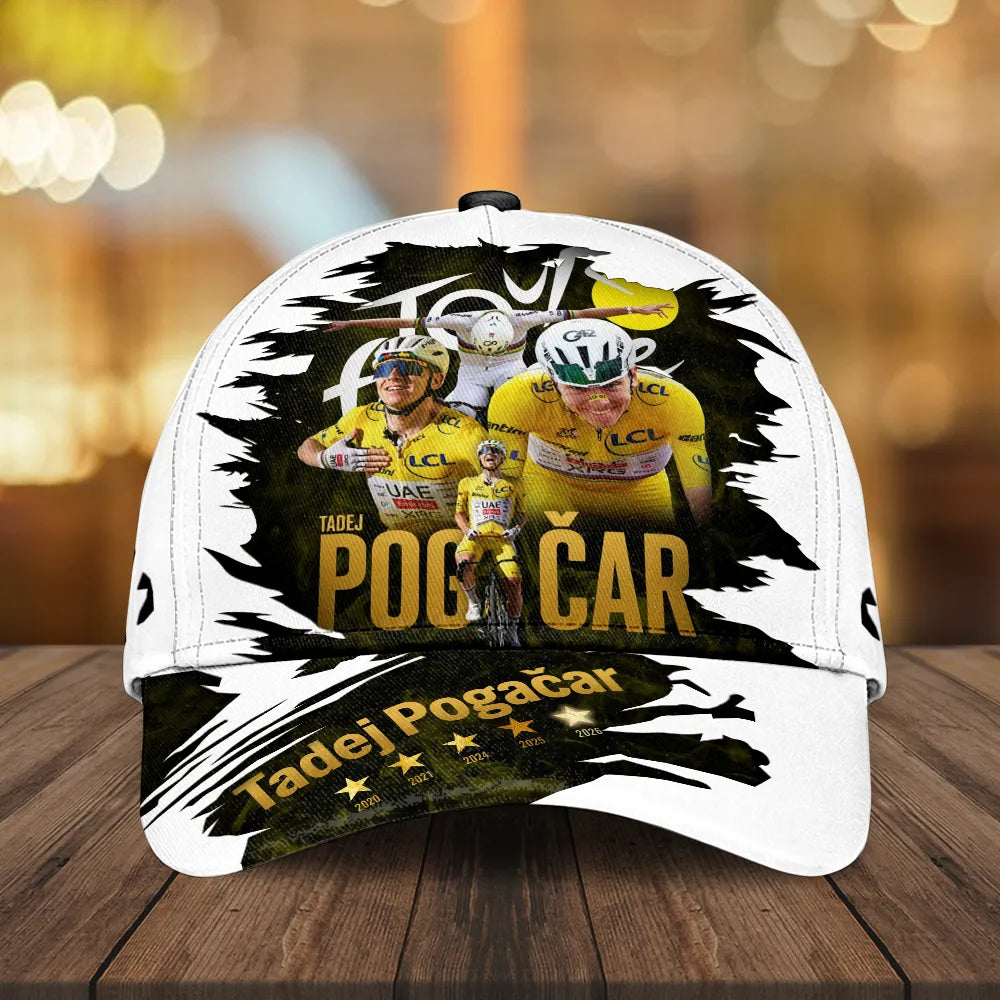 Tadej Pogacar 2026 Tour de France Winner Classic Cap – GNE7892