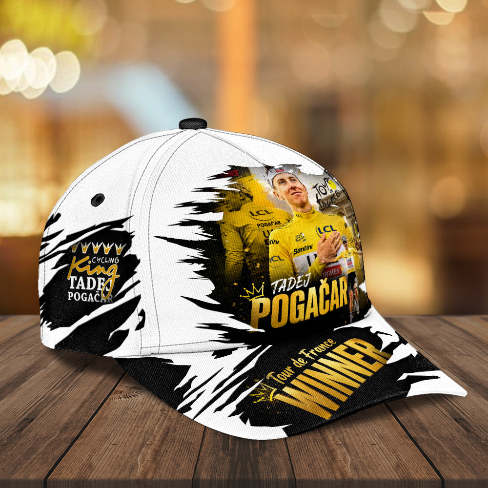 Tadej Pogacar 2026 Tour de France Winner Classic Cap – GNE7893