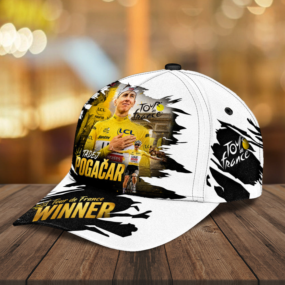 Tadej Pogacar 2026 Tour de France Winner Classic Cap – GNE7893
