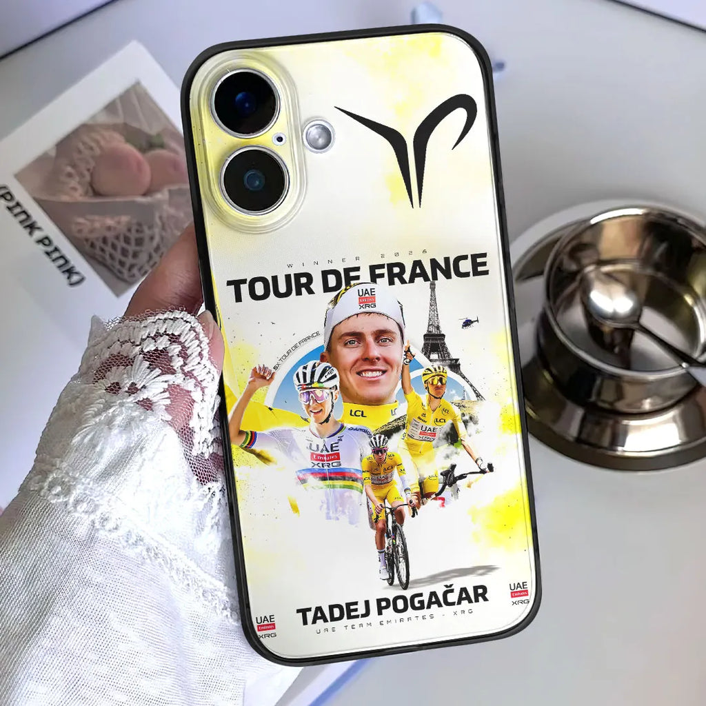 Tadej Pogacar 2026 Tour de France Winner Phone Case – HOATT20012