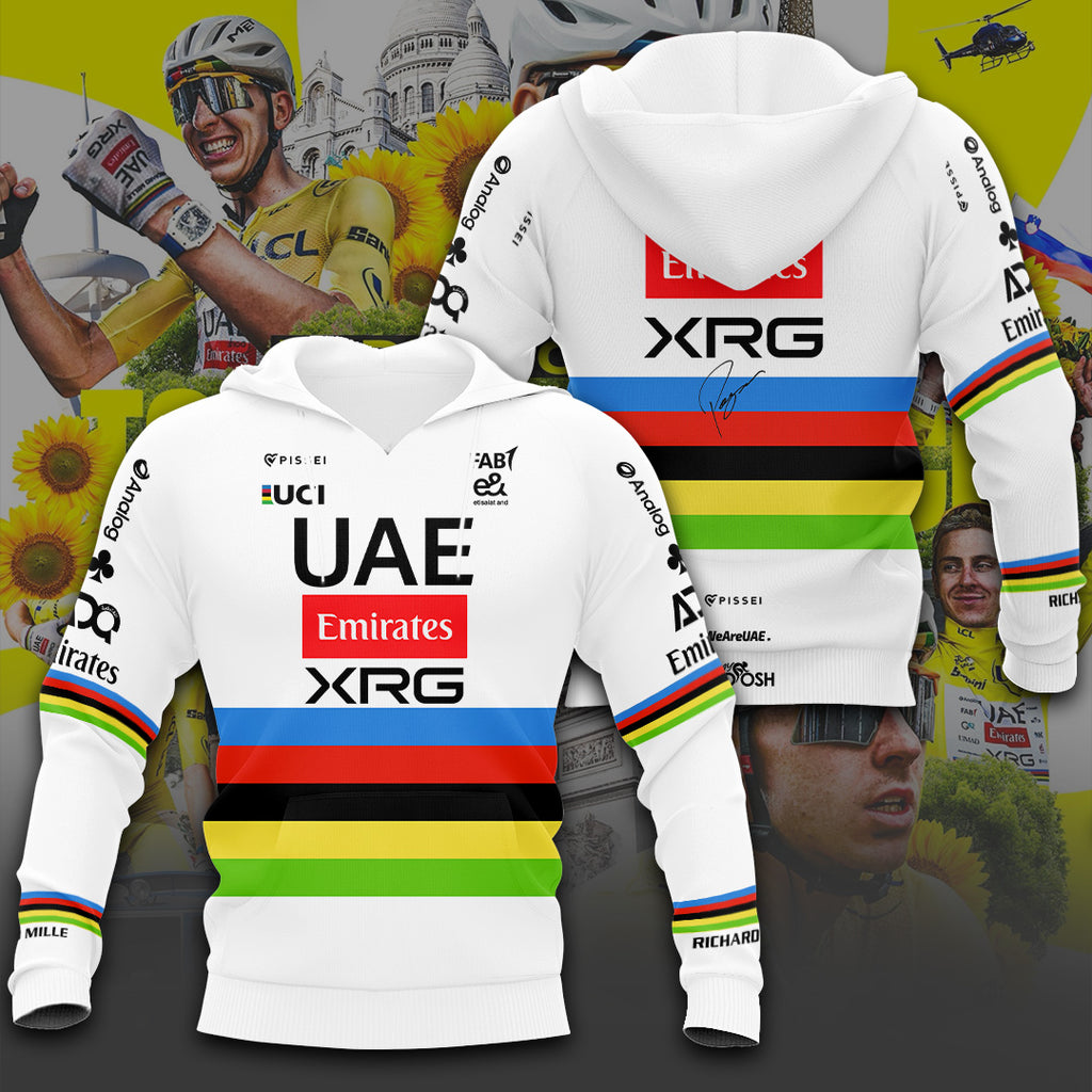 Tadej Pogacar Tour de France Winner 2026 3D Apparel – TANTN24594