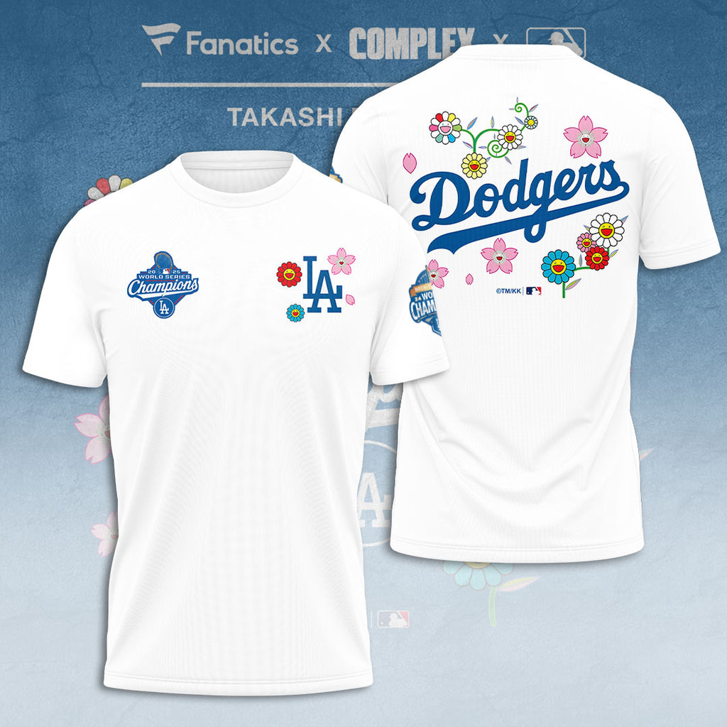 Takashi Murakami x Los Angeles Dodgers World Series Champions 2025 3D Apparel – TANTN18369