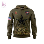 Tampa Bay Buccaneers 2025 NFL Salute to Service Army Hoodie