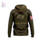 Tampa Bay Buccaneers 2025 NFL Salute to Service Army Hoodie