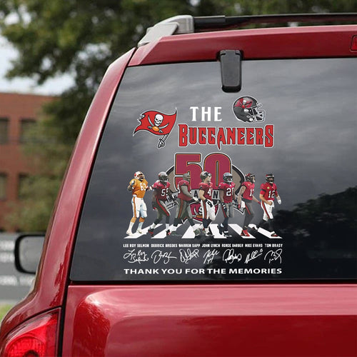 Tampa Bay Buccaneers 3D Car Sticker – TANTN16816