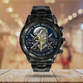Tampa Bay Buccaneers 50th Anniversary 2025 Black Stainless Steel Watch – TANTN17175