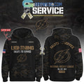 Tampa Bay Lightning Salute To Service Veterans Day Hoodie Shirt