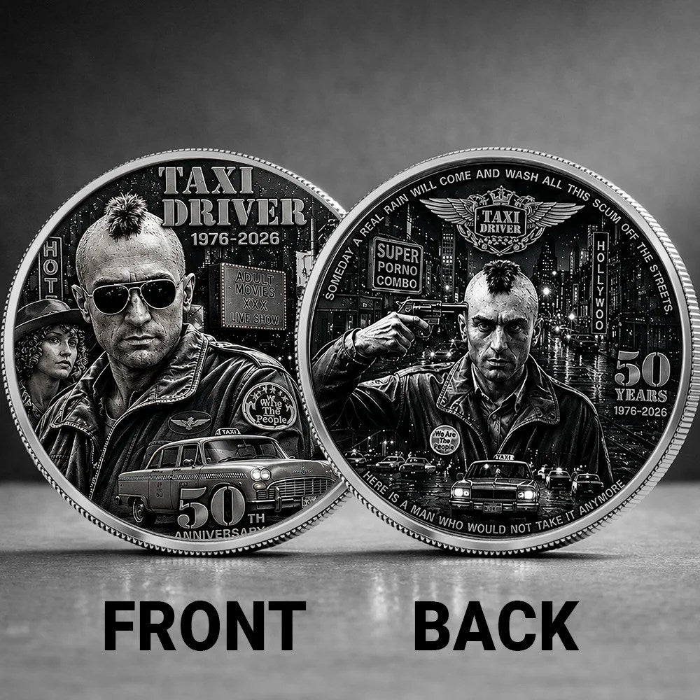 Taxi Driver 50th Anniversary Commemorative Coin – GNE8156