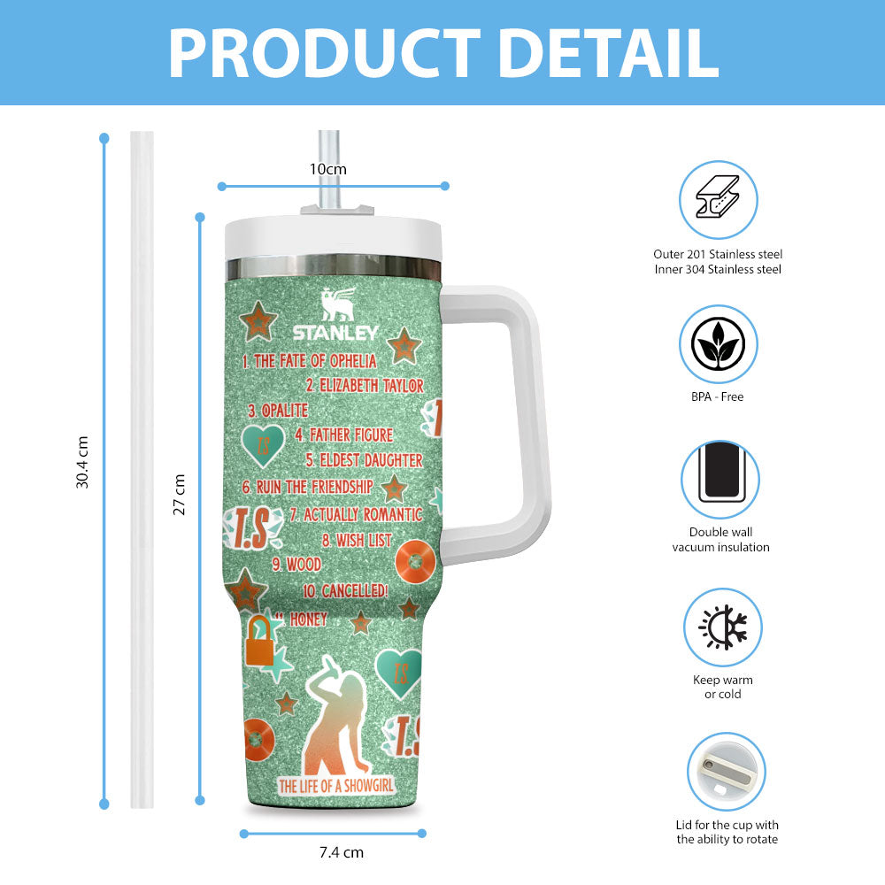 Personalized Taylor Swift 40oz Tumbler – TANTN17475