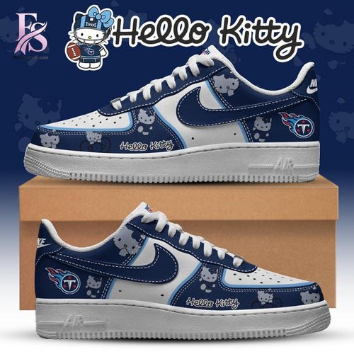 Tennessee Titans Hello Kitty Air Force Shoes