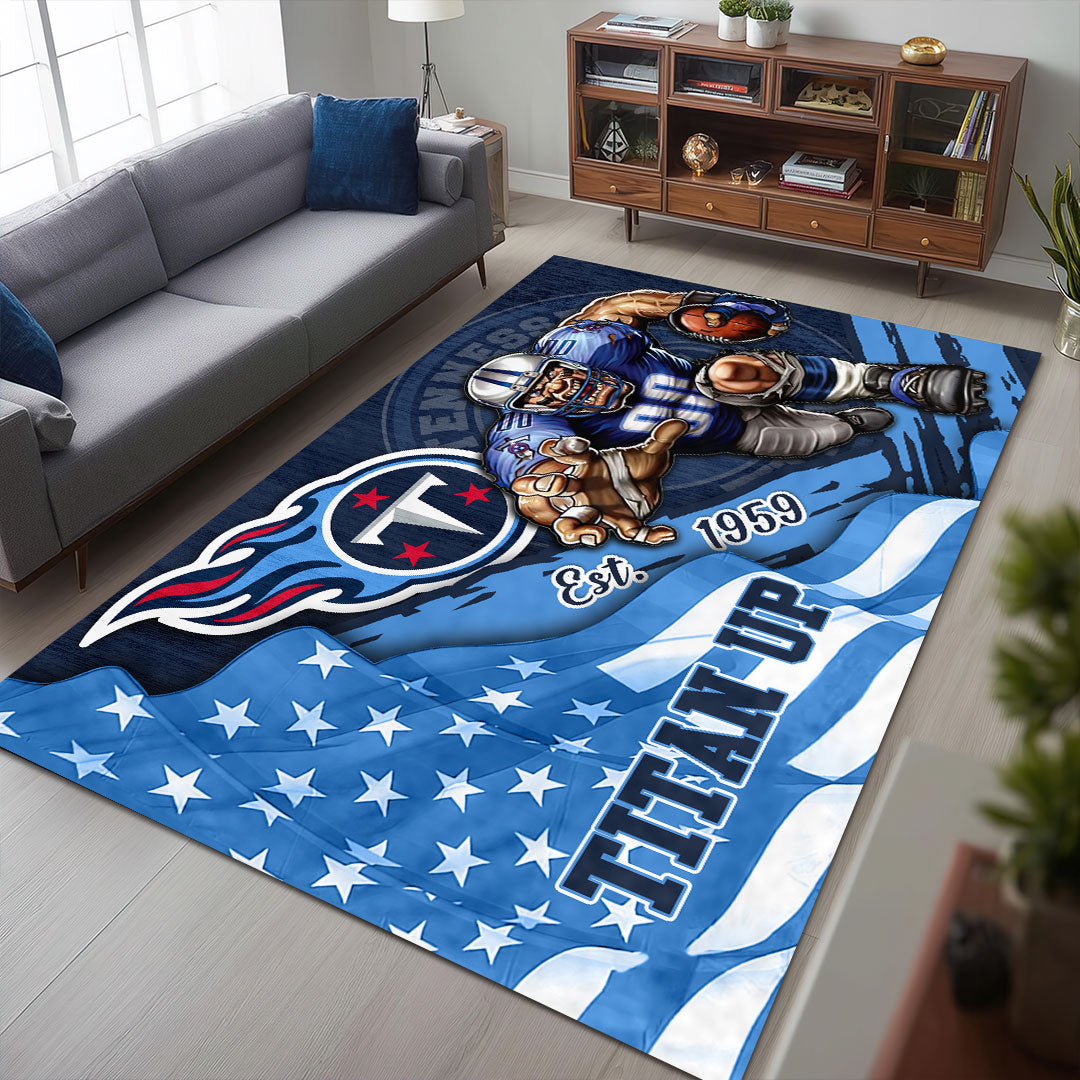 Tennessee Titans Rectangular Rug – HOATT13180